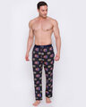 Shop Boombox Men Pyjamas Black-Full
