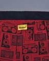 Shop Men's Red Boomboxes AOP Boxers