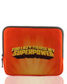 Shop Orange Lazy Superpower Tab Sleeve-Front