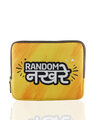 Shop Yellow Random Nakhre Tab Sleeve-Front