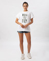 Shop Born To Fly Boyfriend T-Shirt-Design