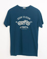 Shop Born To Roam Half Sleeve T-Shirt-Front