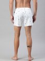 Shop Pack of 2 Men's Blue & White All Over Printed Boxers-Design