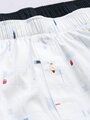 Shop Pack of 2 Men's Blue & White All Over Printed Boxers