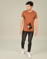 Shop Boy With The Headphones Half Sleeve T-Shirt-Full