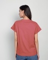 Shop Pack of 2 Women's Red & Grey T-shirt-Full
