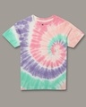 Shop Pack of 2 Boys Blue & Pink Tie & Dye T-shirt-Design