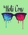Shop Boys Green Holi Crew Graphic Printed T-shirt-Design