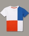 Shop Pack of 3 Boys Multicolor Color Block T-shirt-Full
