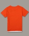 Shop Pack of 2 Boys Orange & Yellow Color Block T-shirt