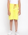 Shop Boys Yellow Shorts-Front