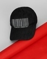 Shop Unisex Black Brainwashed Baseball Cap-Front