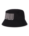 Shop Unisex Black Brain Washed Printed Hat-Full