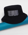 Shop Unisex Black Brainwashed Bucket Hat-Front