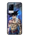 Shop Branded Anime Premium Glass Case for IQOO 9 5G (Shock Proof,Scratch Resistant)-Front