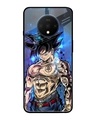 Shop Branded Anime Premium Glass Case for OnePlus 7T (Shock Proof,Scratch Resistant)-Front