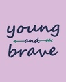 Shop Brave And Young Boyfriend T-Shirt-Full