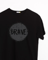 Shop Brave Half Sleeve T-Shirt-Front
