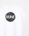 Shop Brave Half Sleeve T-Shirt-Front