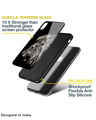 Shop Black Brave Lion Iphone 12 Premium Glass Case (Gorilla Glass & Shockproof Anti-Slip Silicone)-Full
