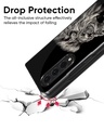 Shop Brave Lion Glass Case for Samsung Galaxy Z Fold4 5G-Design