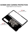 Shop Brave Lion Glass Case for Samsung Galaxy Z Fold4 5G-Full