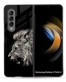 Shop Brave Lion Glass Case for Samsung Galaxy Z Fold4 5G