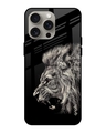 Shop Brave Lion Premium Glass Case for Apple iPhone 15 Pro Max (Shock Proof, Scratch Resistant)-Front