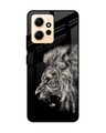 Shop Brave Lion Premium Glass Case for Redmi Note 12 (Shock Proof, Scratch Resistant)-Front