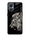 Shop Brave Lion Printed Premium Glass Cover For OnePlus Nord N20 (Shockproof, Light Weight)-Front