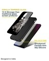 Shop Brave Lion Printed Premium Glass Cover for Oppo Reno8 Pro 5G (Shockproof, Light Weight)-Design