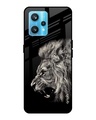 Shop Brave Lion Printed Premium Glass Cover For Realme 9 Pro Plus (Shockproof, Light Weight)-Front