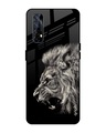 Shop Brave Lion Printed Premium Glass Cover for Realme Narzo 20 Pro (Shock Proof, Lightweight)-Front