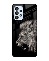 Shop Brave Lion Printed Premium Glass Cover for Samsung Galaxy A53 5G (Shock Proof, Light Weight)-Front