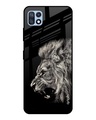 Shop Brave Lion Printed Premium Glass Cover for Samsung Galaxy F42 5G (Shock Proof, Light Weight)-Front