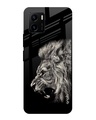 Shop Brave Lion Printed Premium Glass Cover for Vivo Y15s (Shockproof, Light Weight)-Front