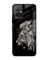 Shop Brave Lion Printed Premium Glass Cover for Vivo Y75 5G (Shock Proof, Lightweight)-Front