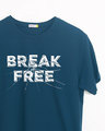 Shop Break Free Half Sleeve T-Shirt-Front
