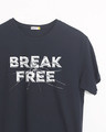 Shop Break Free Half Sleeve T-Shirt-Front