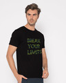 Shop Break Your Limits Half Sleeve T-Shirt-Design