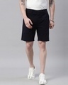 Shop Men Organic Cotton Slim Fit Shorts-Front