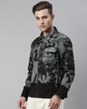 Shop Men's Multicolor Regular Fit Camouflage Full Sleeve Jacket-Design