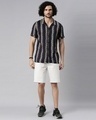 Shop Men's Black Regular Fit Printed Shirt-Full