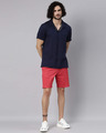Shop Men's Navy Blue Regular Fit Shirt-Full