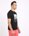 Shop Men's Black Graphic Print Round Neck T-shirt-Design