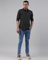 Shop Men's Black Printed Slim Fit Shirt