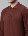 Shop Men's Brown Polo  T Shirt-Full
