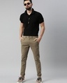 Shop Men's Brown Slim Fit Trousers