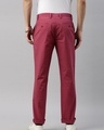 Shop Men's Pink Slim Fit Trousers-Full