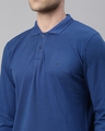 Shop Men's Royal Blue Polo  T Shirt-Full